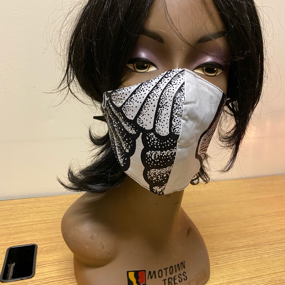 African face mask.